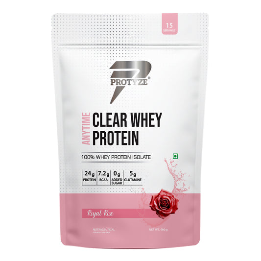 Protyze Anytime Clear Whey Isolate, Royal Rose (15 Servings)