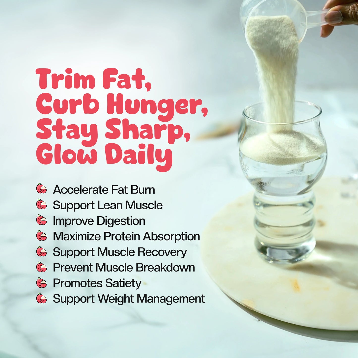 Diet Clear Protein, Juicy Lychee (Pack of 15 Sachets)