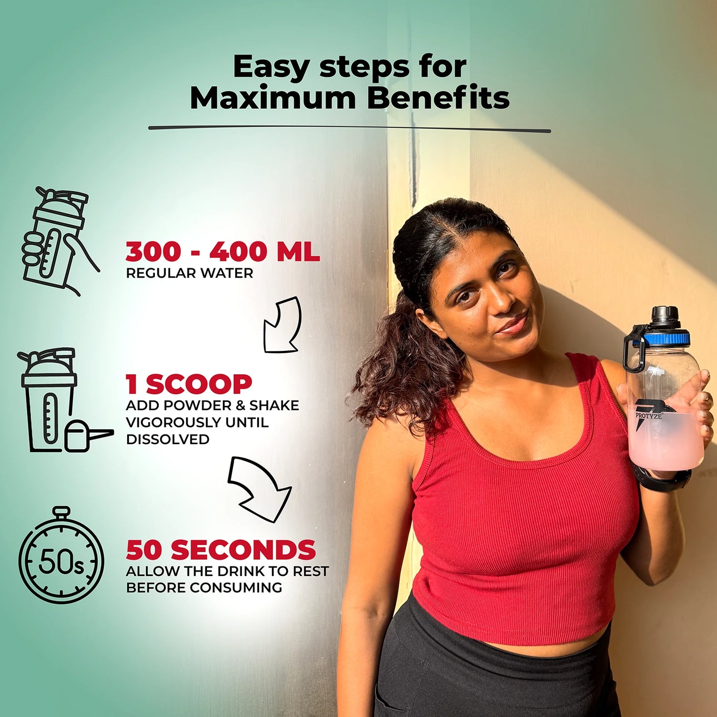 Protyze Clear Whey Protein Anytime Jar + Diet 30 Servings + Nitro 13 Servings + Hydra Pack of 15 Sachets + Hydra-X Pack of 12 Sachets & Shaker Combo