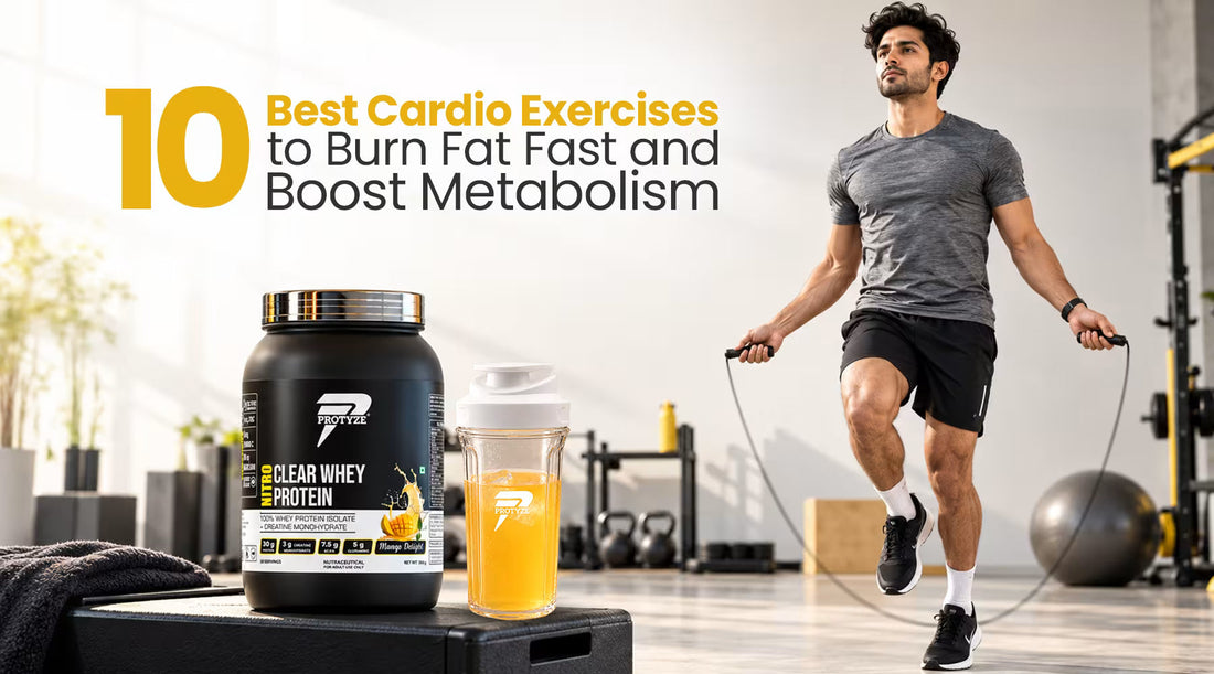 10 Best Cardio Exercises to Burn Fat Fast and Boost Metabolism