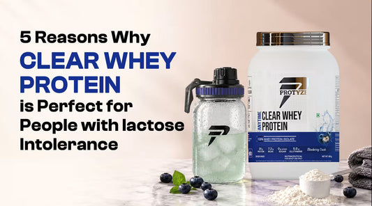 5 Reasons Why Clear Whey Protein is Perfect for People with lactose Intolerance