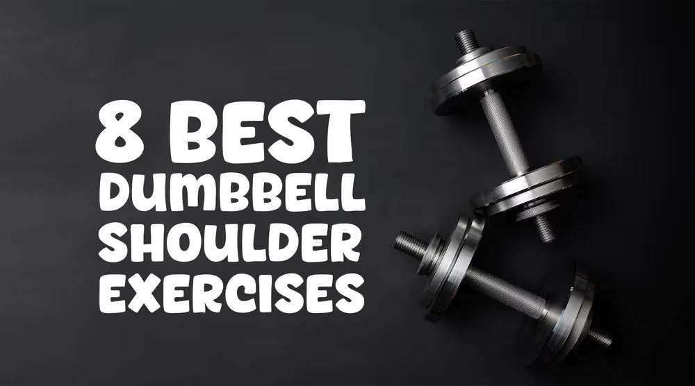 8 Best Dumbbell Shoulder Exercises | Top Shoulder Workout With Dumbbells at Home