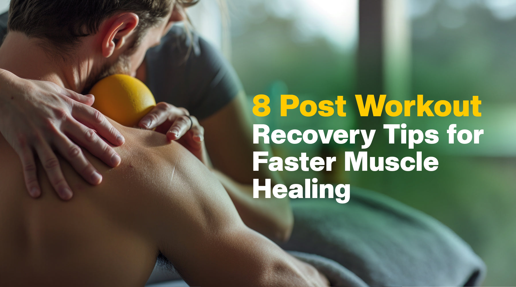 8 Post Workout Recovery Tips for Faster Muscle Healing
