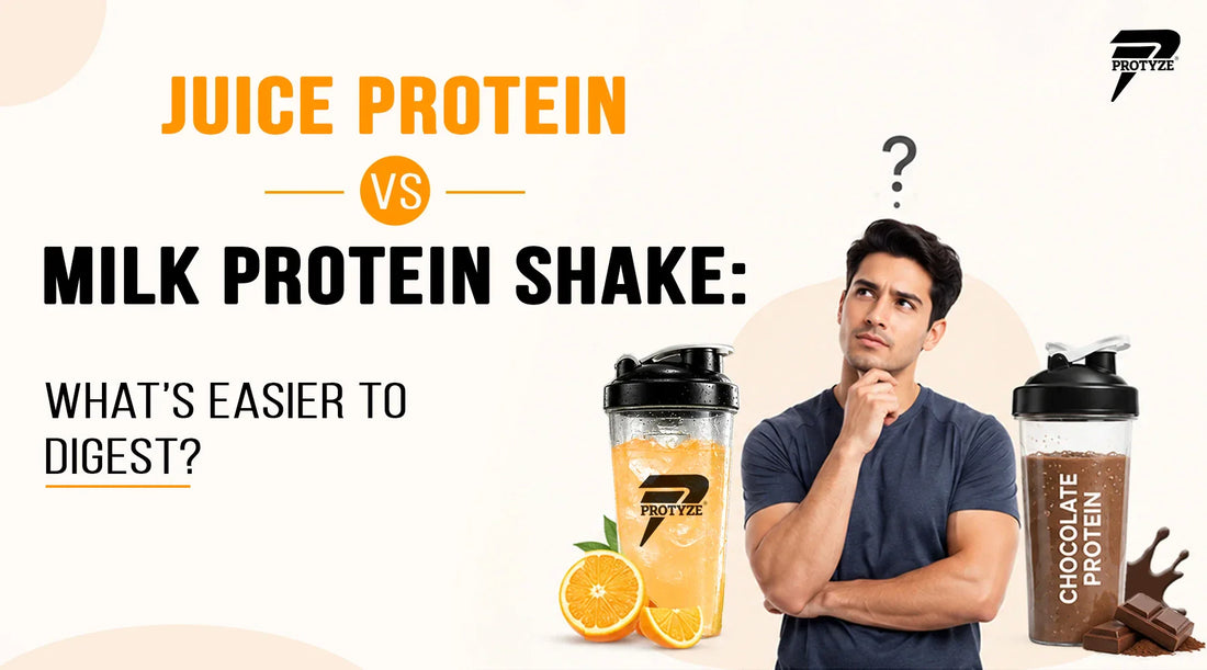 Juice Protein vs Milk Protein Shake: What’s Easier to Digest?