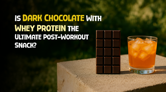 Whey Protein and Dark Chocolate Power