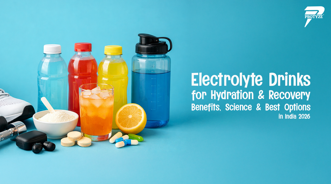 Electrolyte Drinks for Hydration & Recovery: Benefits, Science & Best Options in India 2026