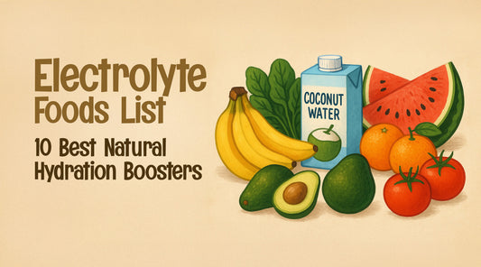 Electrolyte Foods List: 10 Best Natural Hydration Boosters