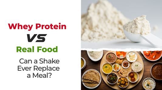 Whey Protein vs. Real Food: Can a Shake Ever Replace a Meal?