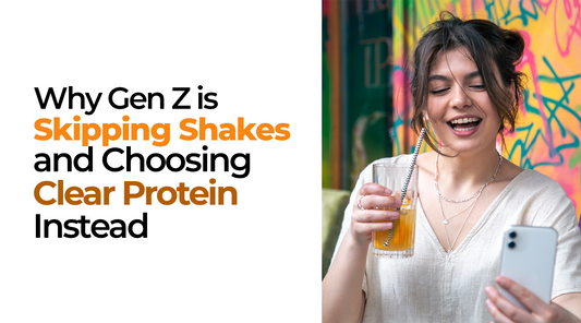 Why Gen Z is Skipping Shakes and Choosing Clear Protein Instead
