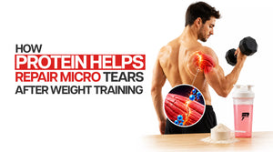 How Protein Helps Repair Micro Tears After Weight Training: Best Muscle Recovery Drink In India