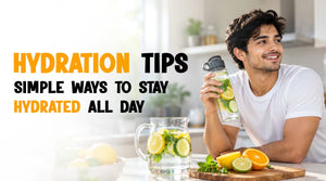 Hydration Tips : Simple Ways to Stay Hydrated All Day