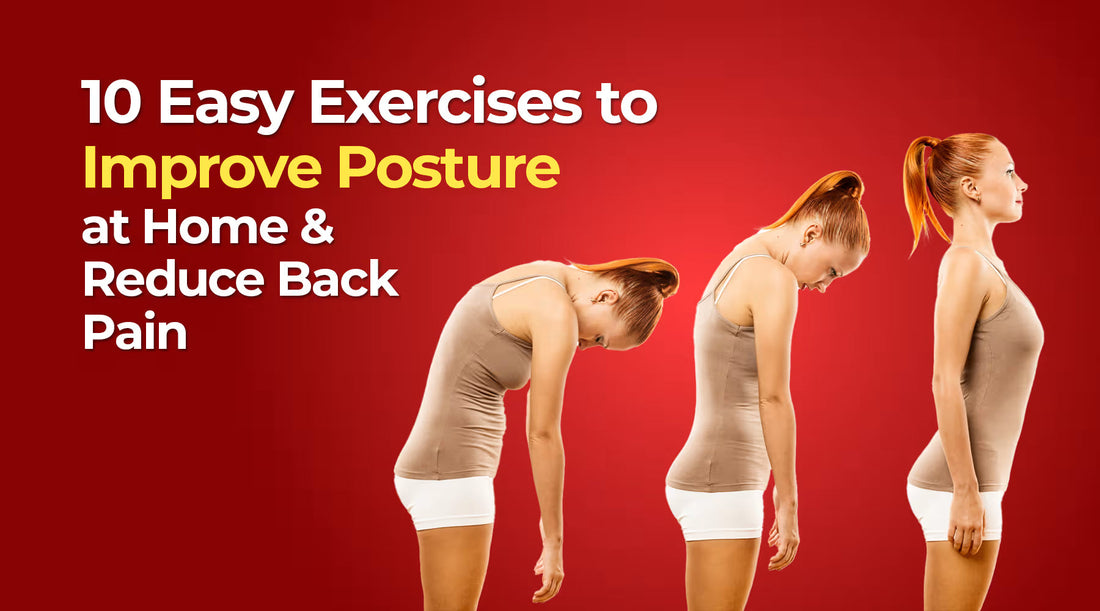 10 Easy Exercises to Improve Posture at Home and Reduce Back Pain