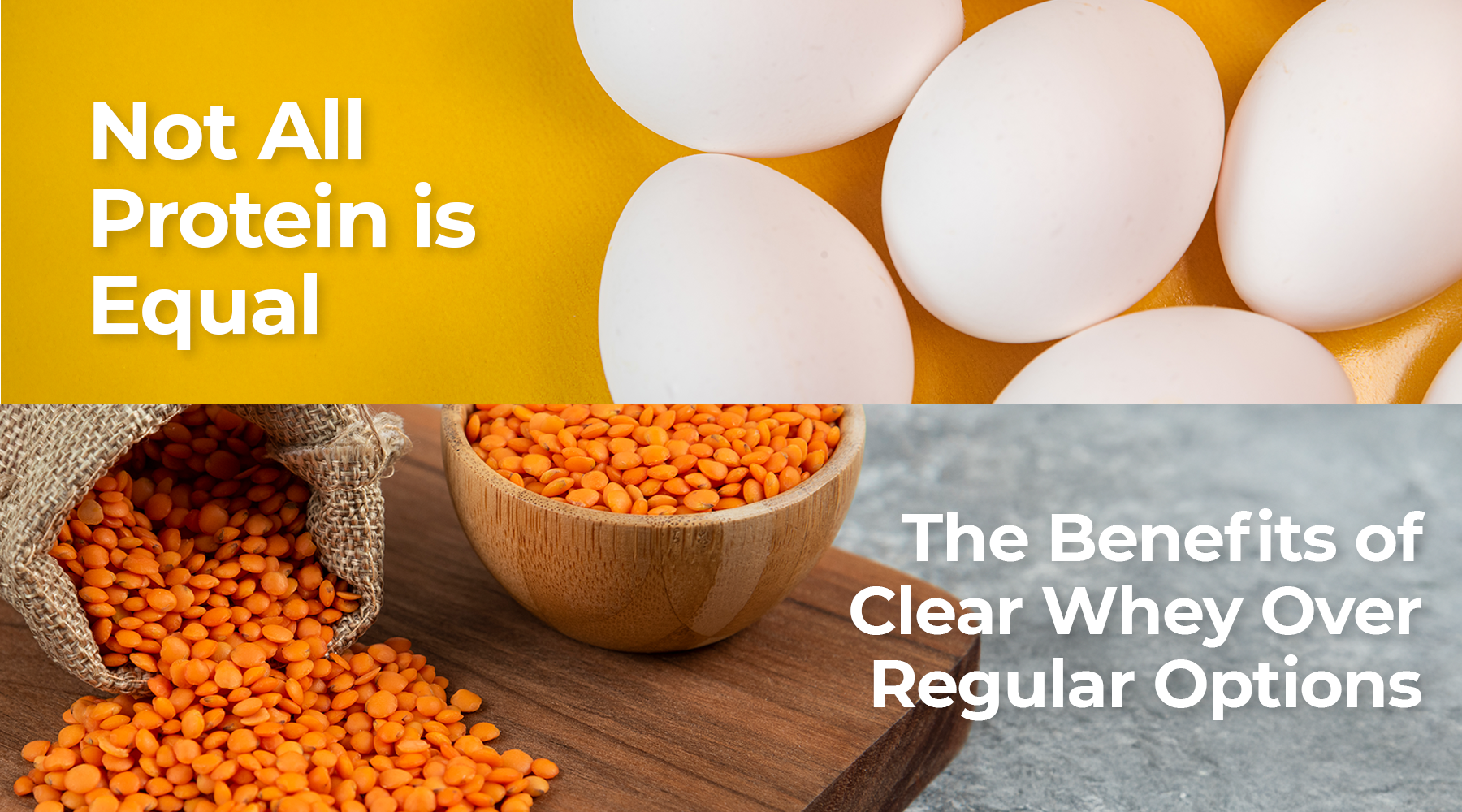 Not All Protein is Equal: The Benefits of Clear Whey Over Regular Opti