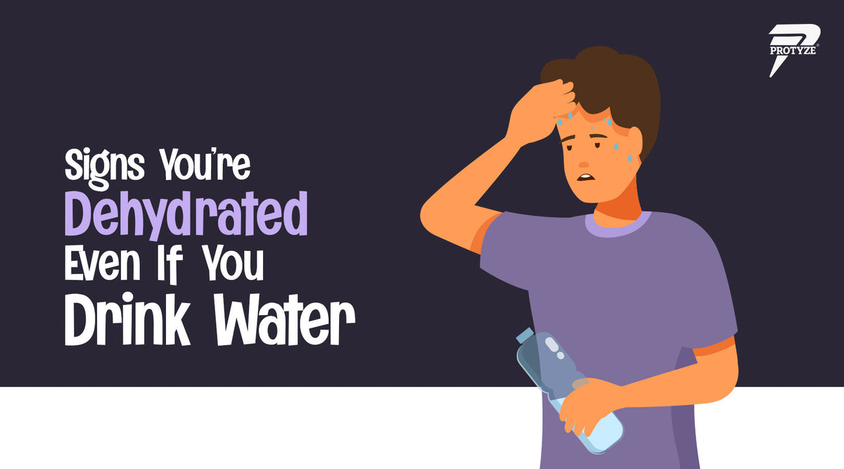Signs You’re Dehydrated Even If You Drink Water