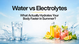 Water vs Electrolytes: What Actually Hydrates Your Body Faster in Summer?