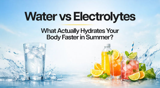 Water vs Electrolytes: What Actually Hydrates Your Body Faster in Summer?