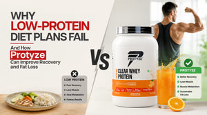 Why Low-Protein Diet Plans Fail — And How Protyze Can Improve Recovery and Fat Loss