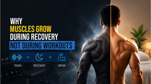 Why Muscles Grow During Recovery — Not During Workouts | Muscle Recovery Drink In India