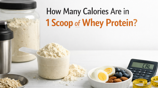 How Many Calories Are in 1 Scoop of Whey Protein?