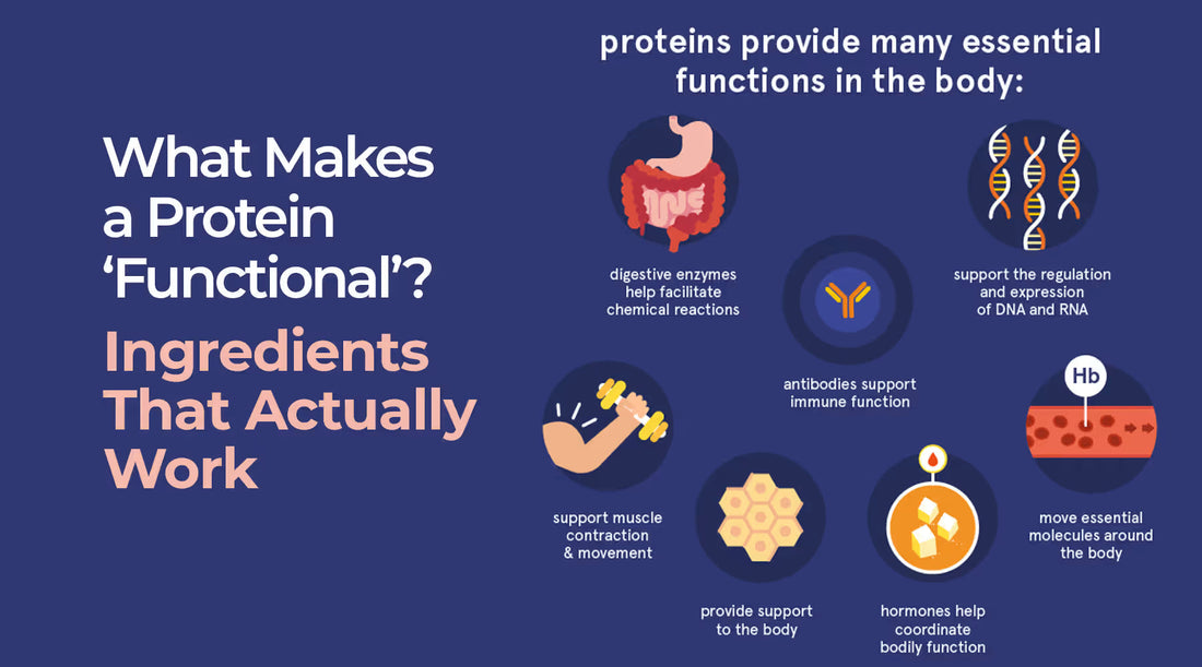 What Makes a Protein ‘Functional’? Ingredients That Actually Work