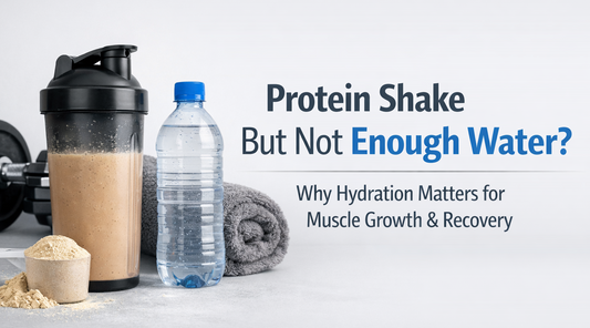 Protein Shake But Not Enough Water? Why Hydration Matters for Muscle Growth & Recovery
