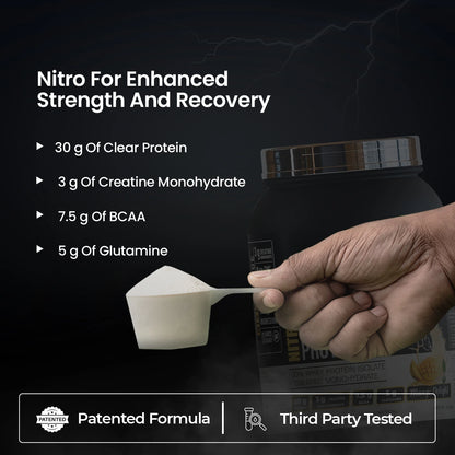 Protyze Clear Whey Protein Anytime Jar + Diet 30 Servings + Nitro 13 Servings + Hydra Pack of 15 Sachets  + Hydra-X Pack of 12 Sachets & Shaker Combo