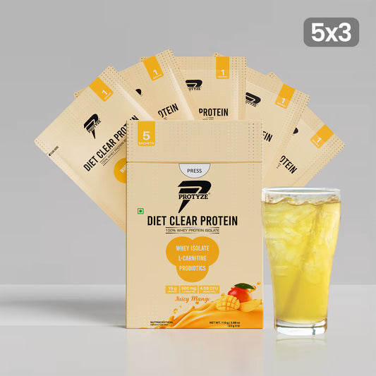 Clear Whey Protein with Probiotics Juicy Mango