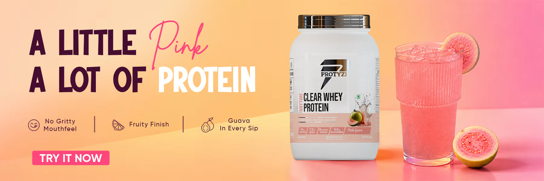 India's best clear protein powder