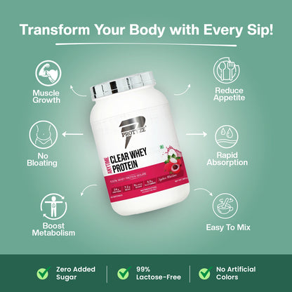 Anytime Clear Whey Protein Isolate, Lychee Martini (30 Servings)
