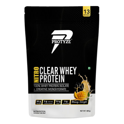Nitro Clear Whey Protein, Mango Delight 13 Servings
