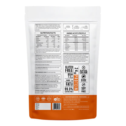 Protyze Anytime Clear Whey Isolate, Orange Squash + Tritan Shaker with Breaker Ball.