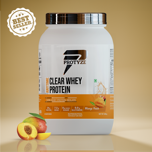 Anytime Clear Whey Protein Isolate, Mango Peach (30 Servings)