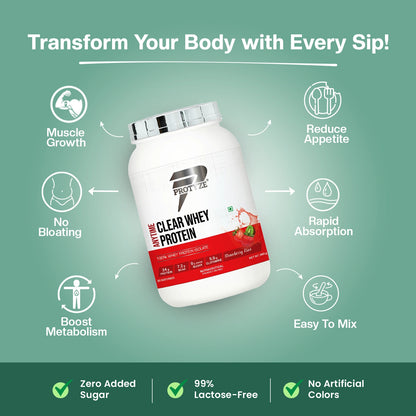 Anytime Clear Whey Protein Isolate, Strawberry Kiwi (30 Servings)