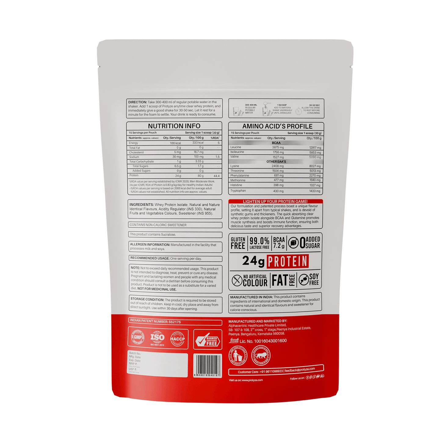 Anytime Clear Whey Protein Isolate, Strawberry Kiwi 15 Servings (24g Protein, Zero Added Sugar, Easy Digestion)