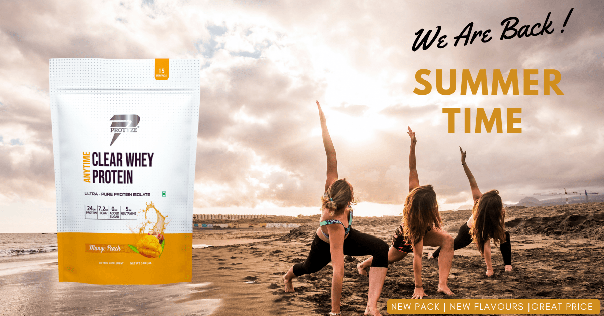 Protyze- India's First Clear Whey Isolate Protein Drink Supplement
