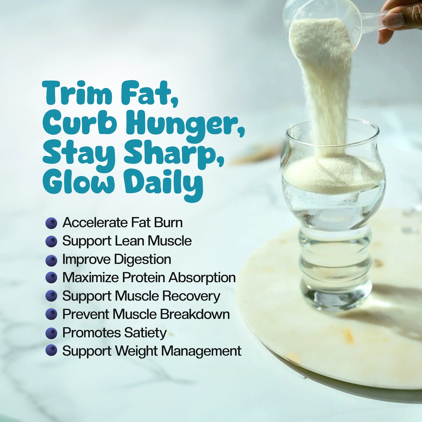 Diet Clear Protein, Juicy Blueberry (Pack of 15 Sachets)