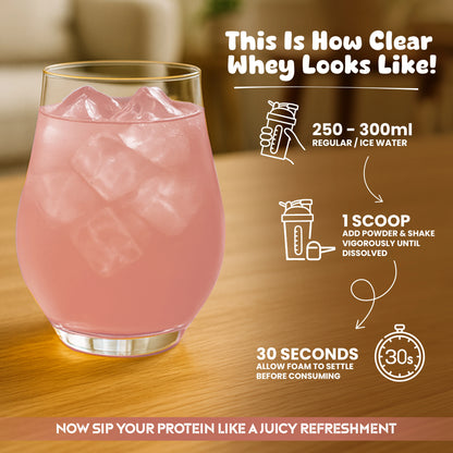 Diet Clear Protein, Juicy Lychee (30 Serving Pouch)