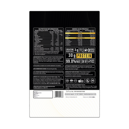Nitro Clear Whey Protein Isolate, Assorted Pack of 6 (Each Flavour 2 Units)