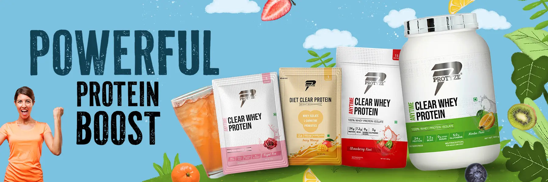 India's Best Clear Protein | Best Whey Isolate | Whey Protein |Protyze