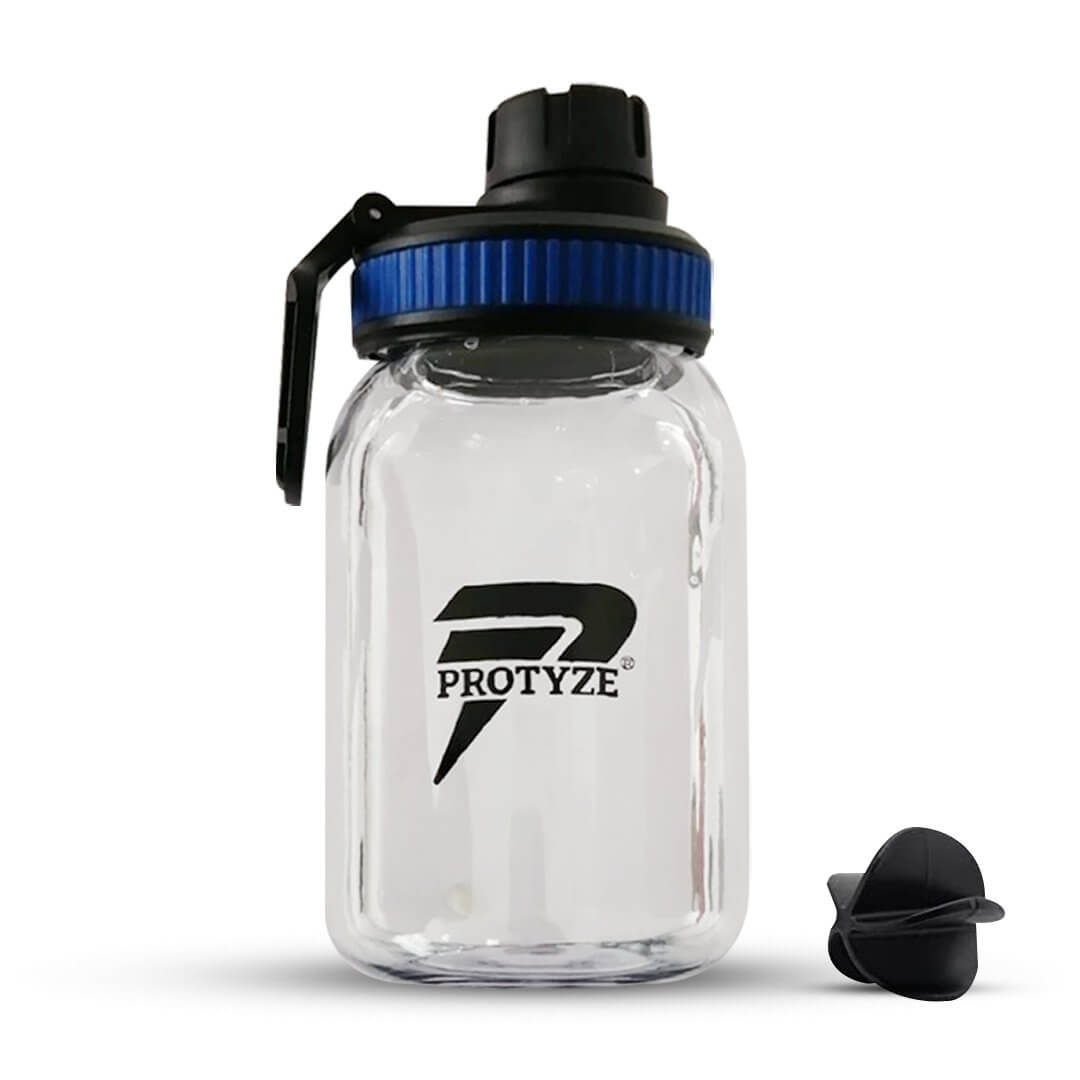 Protyze Shaker Tritan Material - glass feel and come with a breaker ball and pouch -800 ml